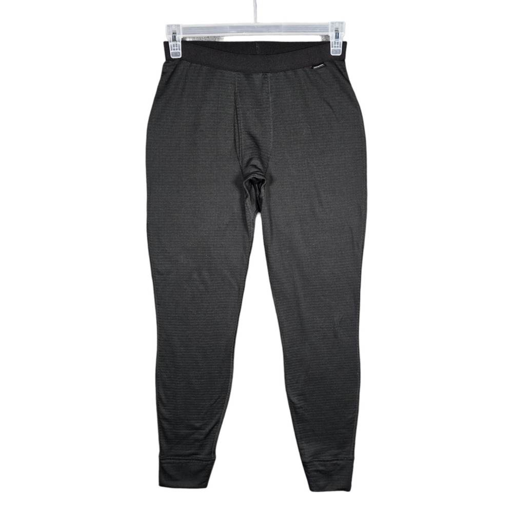 Patagonia Bottoms Mens Medium Capilene 4 Expedition Base Layer Pants Black Polar